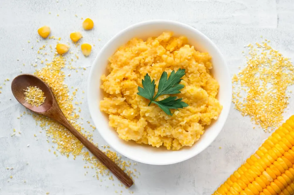 Cháo bắp cho bé ăn dặm kiểu Nhật