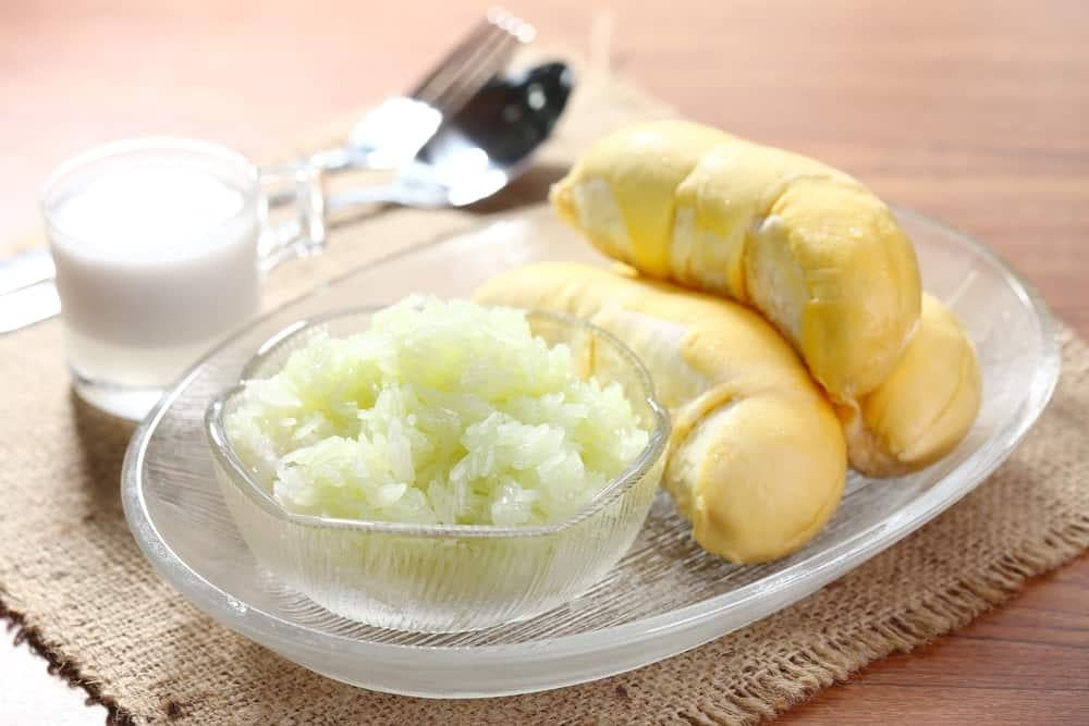 cách nấu xôi sầu riêng