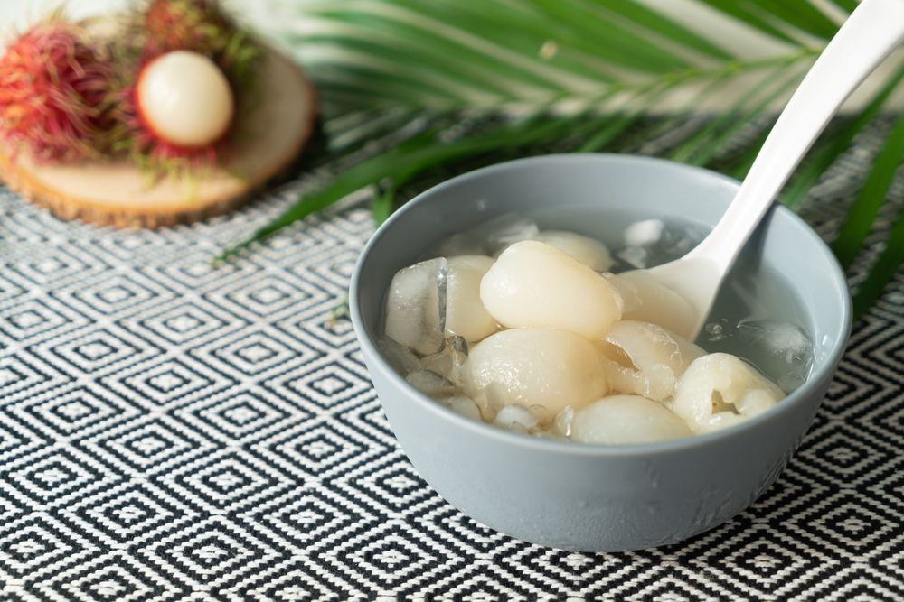 công thức nấu nước chôm chôm