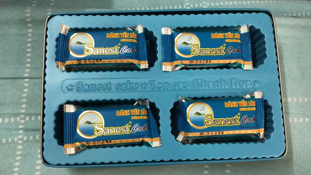 Các loại bánh dành cho người tiểu đường: Bánh yến sào Sanest Cake