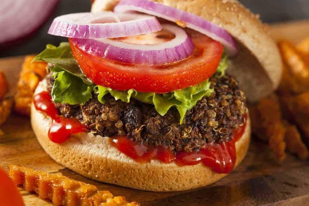 món chay ngon dễ làm - burger chay