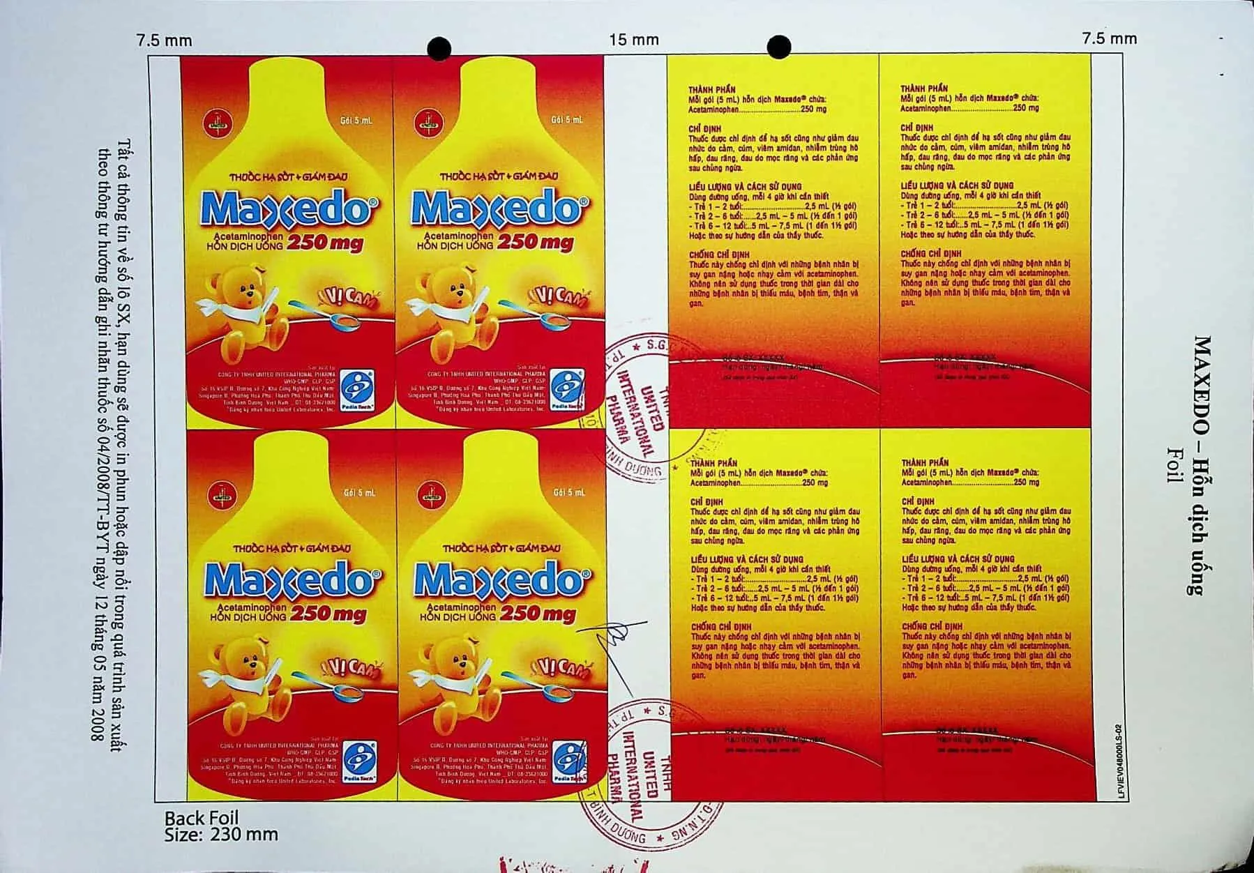 thuốc maxedo 250mg