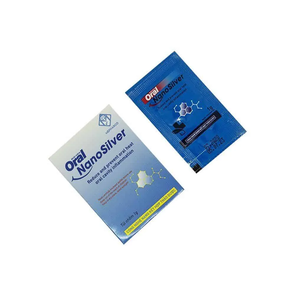 thuốc bôi nhiệt miệng oral nano silver