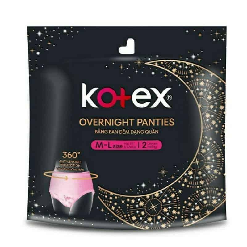 băng vệ sinh dạng quần kotex