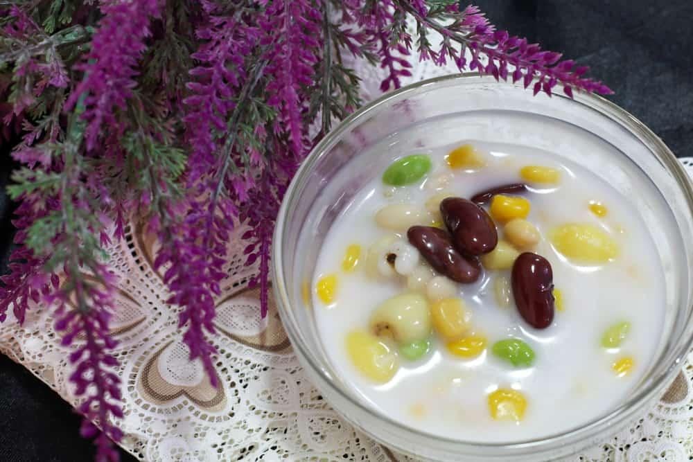 bầu ăn nước cốt dừa được không