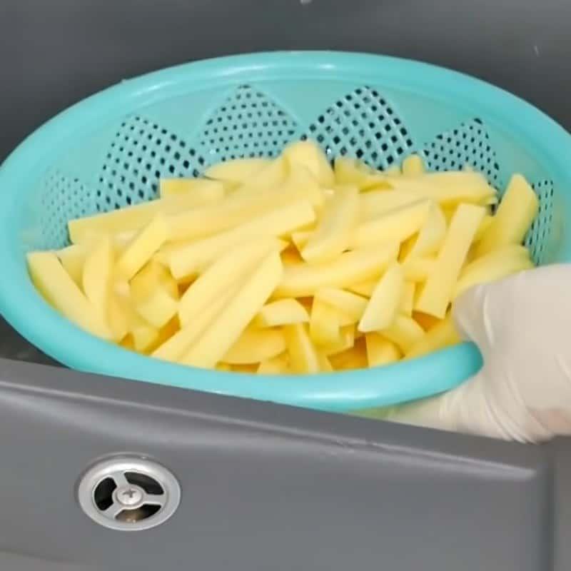 cách làm khoai tây chiên