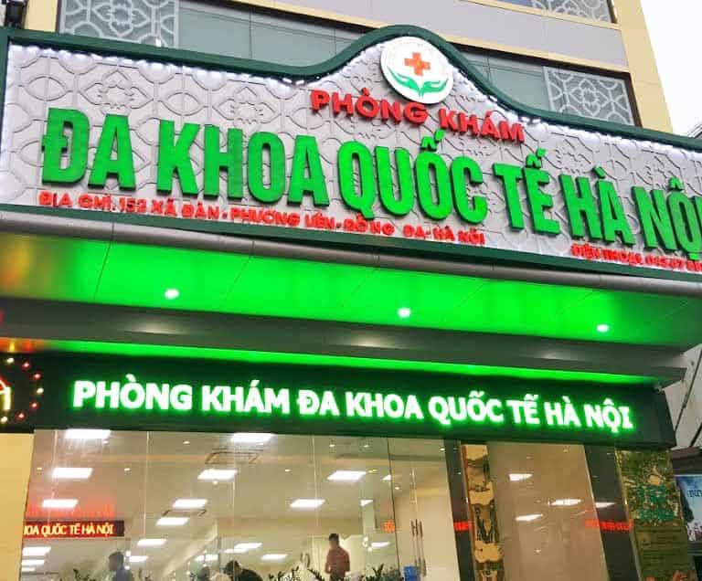 Phòng khám đa khoa quốc tế Hà Nội