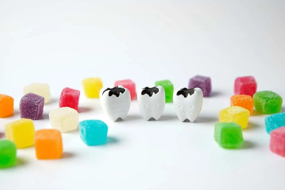 ăn kẹo sâu răng