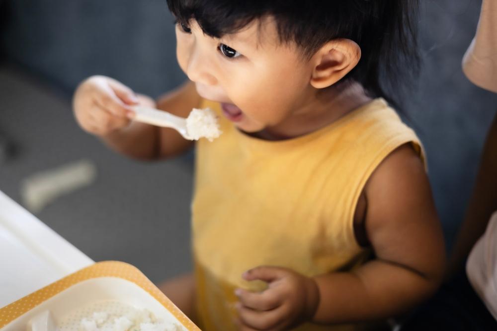 Cách nấu cơm nát cho bé