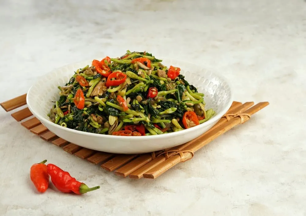 cách xào hoa đu đủ đực