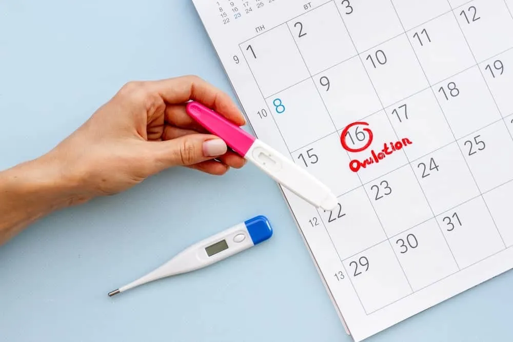 dấu hiệu trứng đã rụng xong