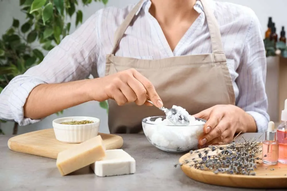 quy trình làm xà phòng handmade