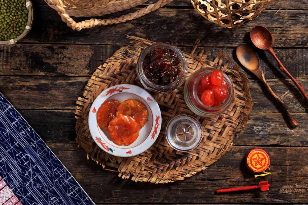 cách làm mứt chùm ruột