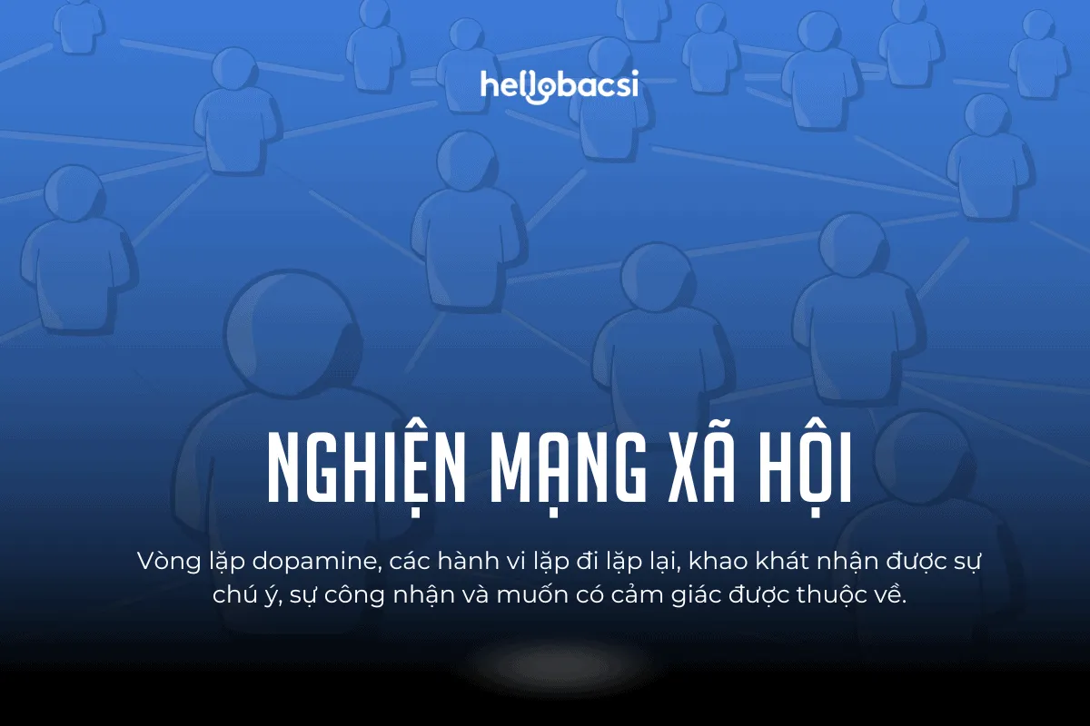 Nguyên nhân nghiện mạng xã hội