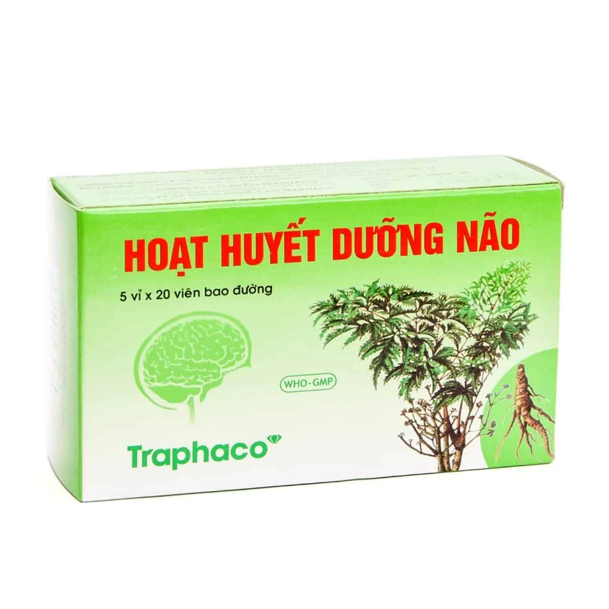 các loại thuốc hoạt huyết dưỡng não: Traphaco