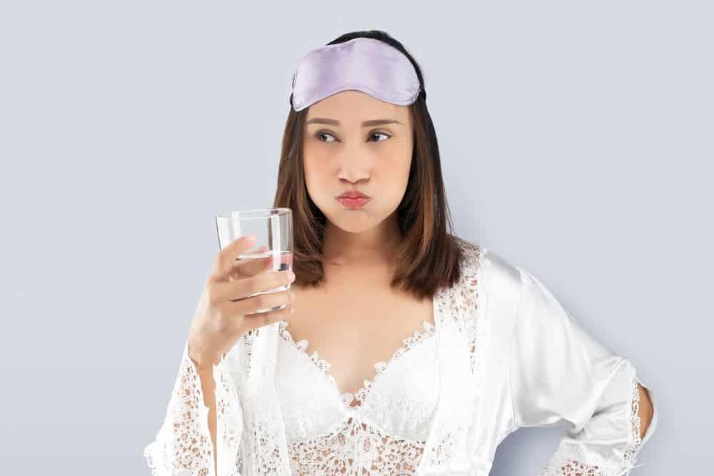 cách chải răng đúng cách: súc miệng