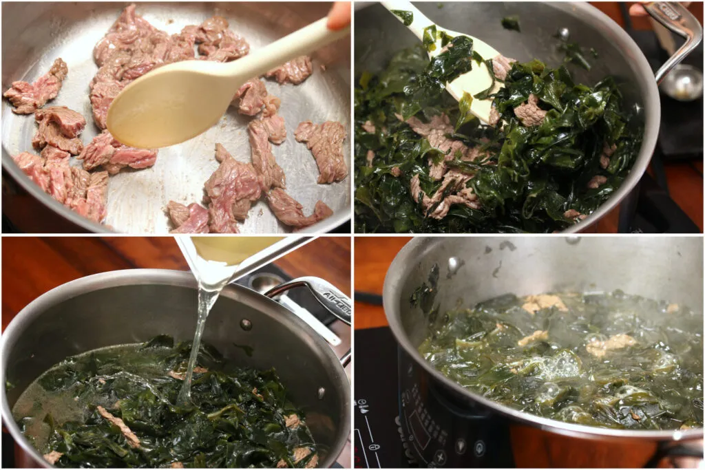 cách nấu canh rong biển