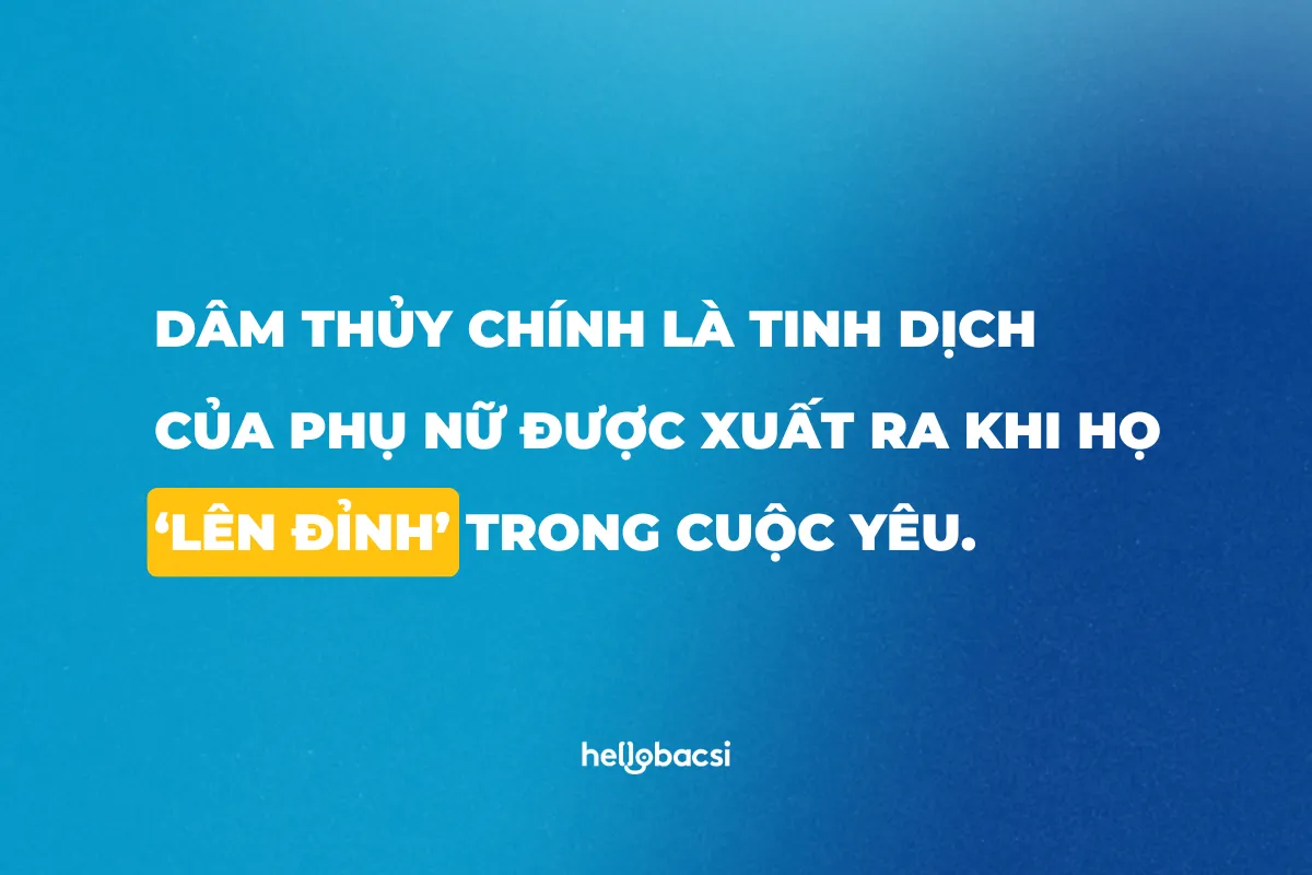 Dâm thủy là gì?