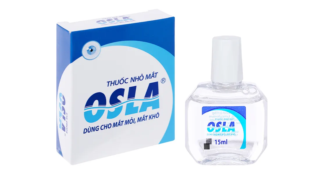 thuốc nhỏ mắt osla