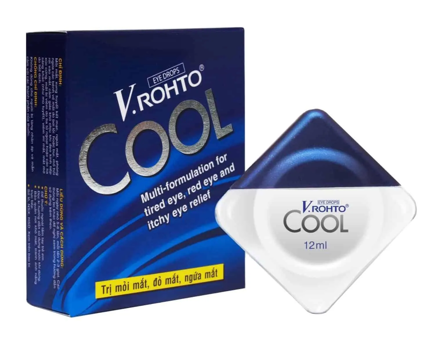 Tác dụng của thuốc nhỏ mắt V.Rohto cool