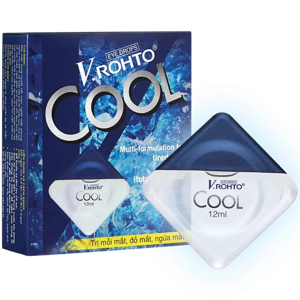 thuốc nhỏ mắt v rohto cool