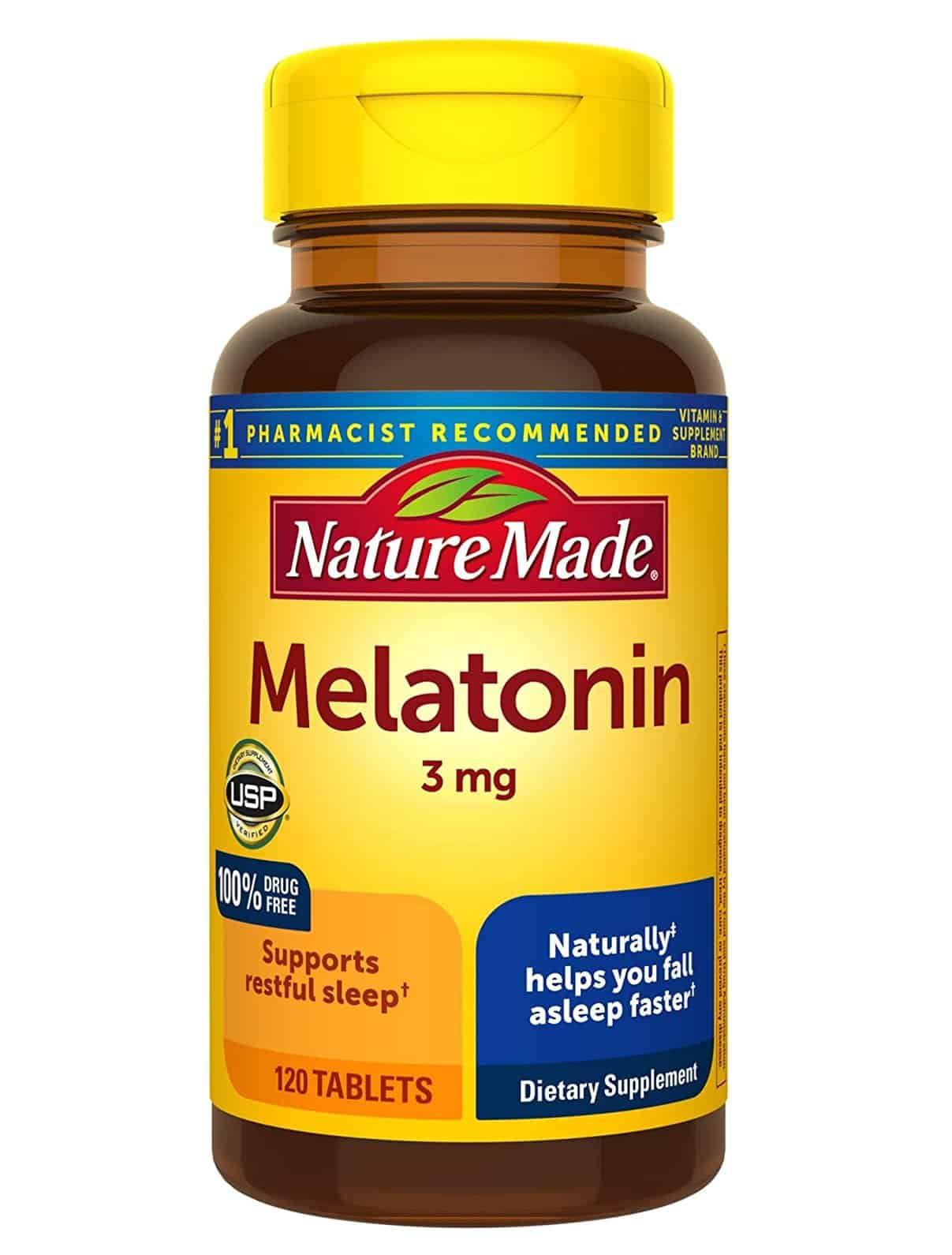 Viên uống nature made melatonin 