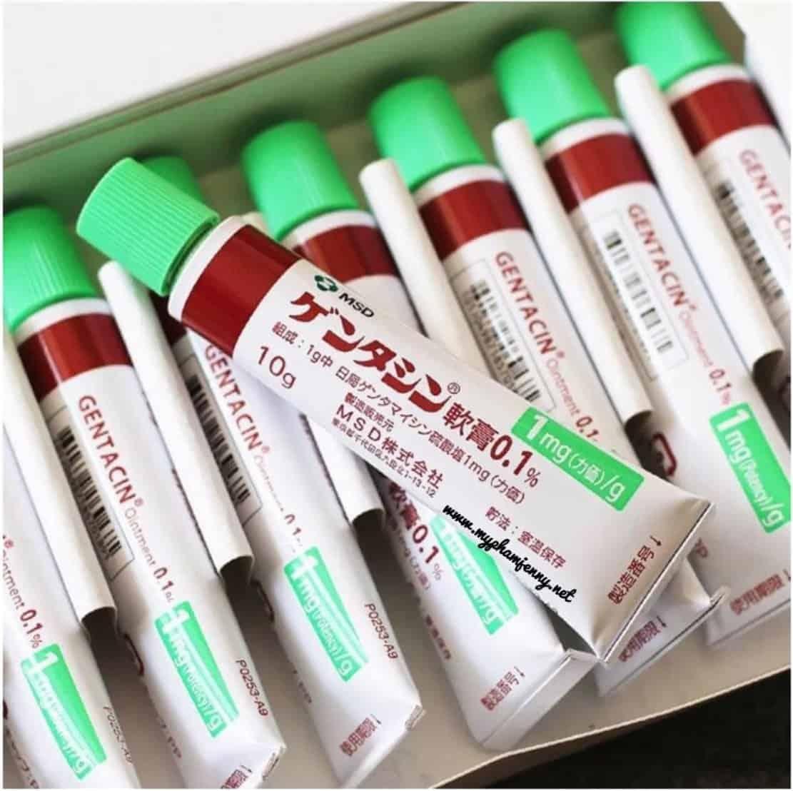 kem trị sẹo gentacin 