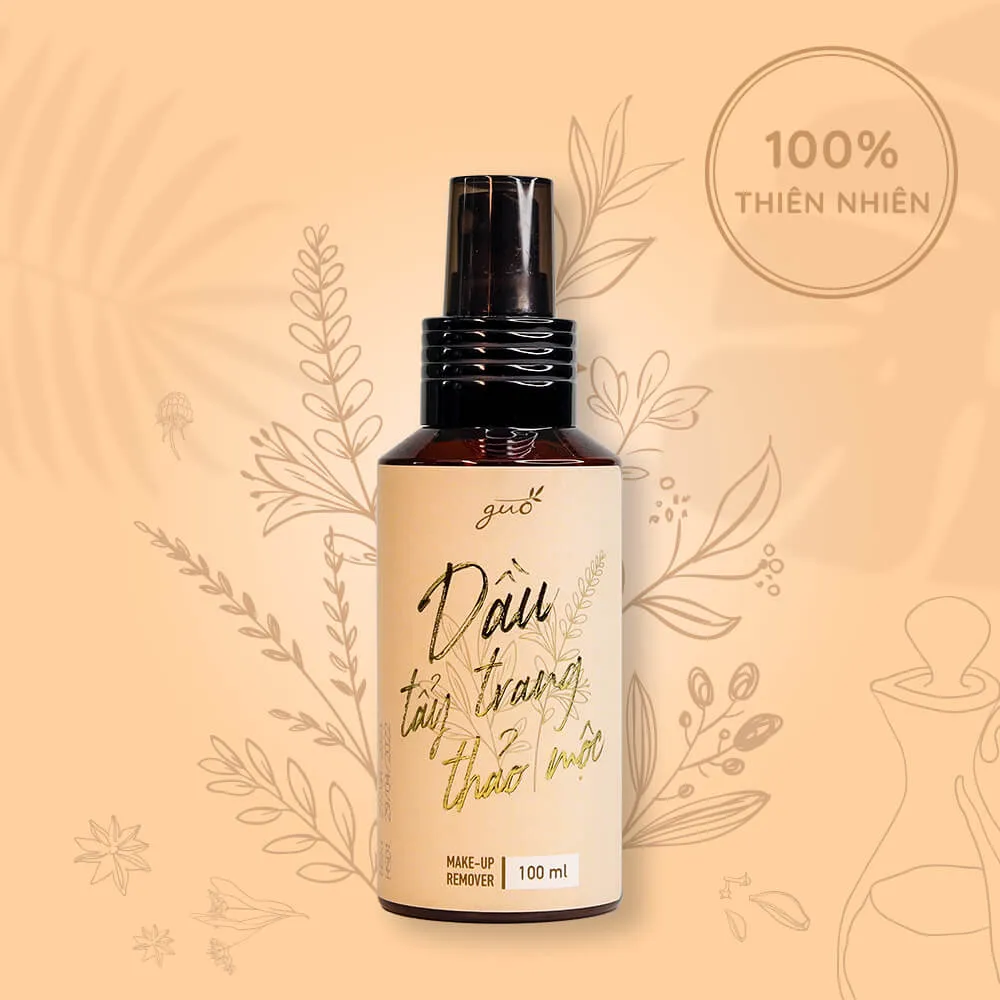 Dầu tẩy trang thảo mộc cho bà bầu GUO