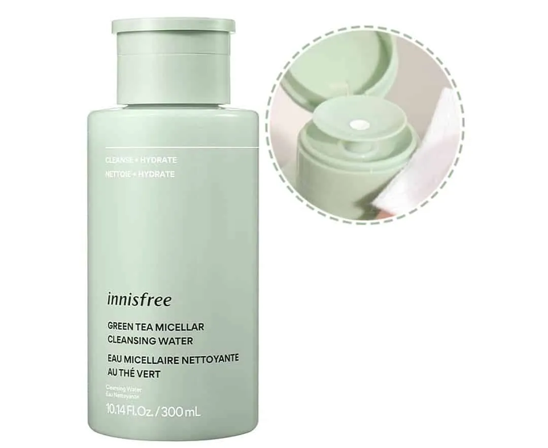 Nước tẩy trang dưỡng ẩm Innisfree Green Tea Cleansing Water