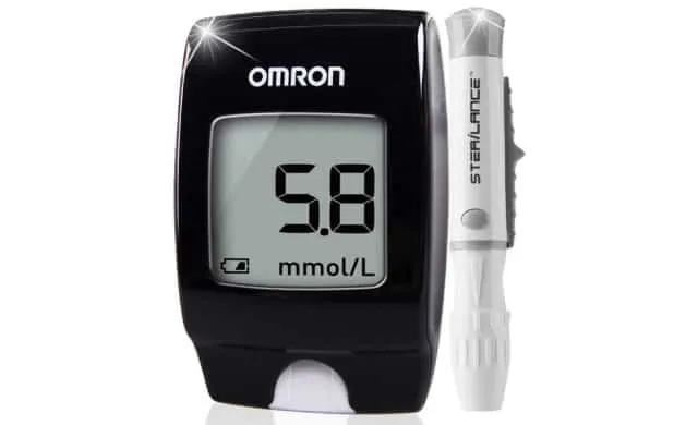 máy đo đường huyết omron HGM 112