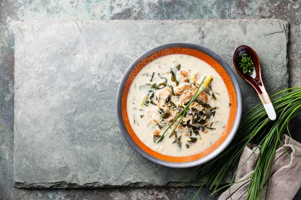 Cháo lươn khoai tây là một món ăn bổ dưỡng