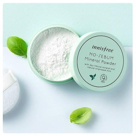 phấn phủ kiềm dầu innisfree
