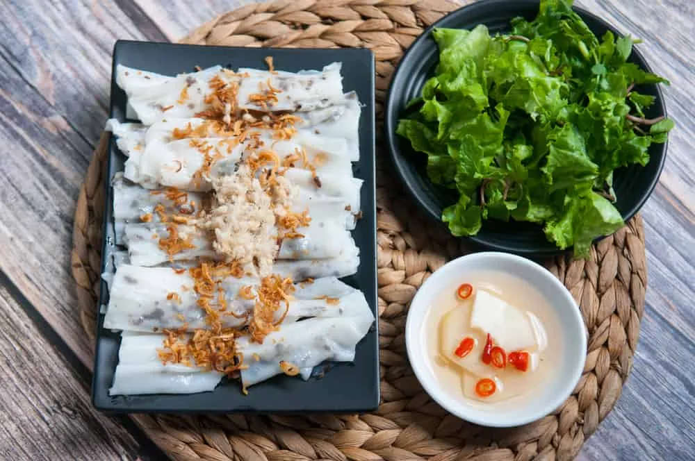 Món ăn sáng nhanh gọn: Bánh cuốn