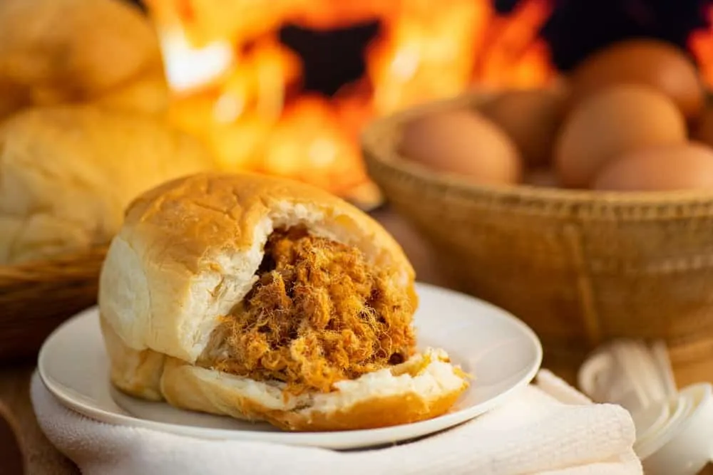 cách làm chà bông tôm cho bé