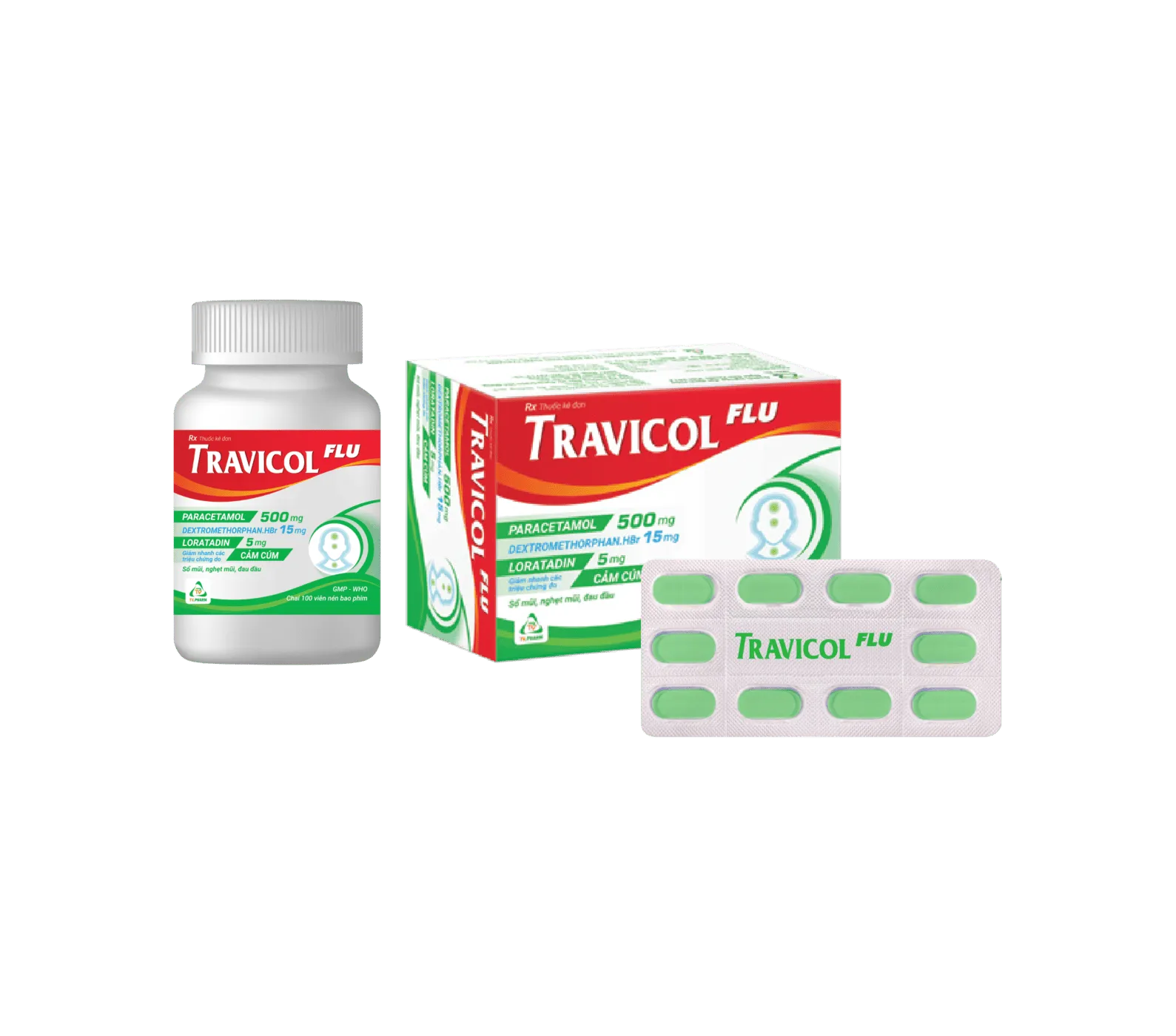 Tác dụng phụ của thuốc Travicol Flu