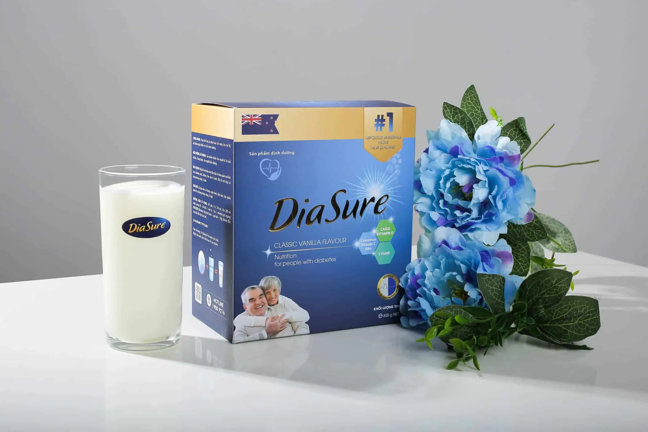 sữa tiểu đường Diasure hộp giấy