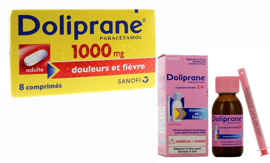 thuốc hạ sốt doliprane