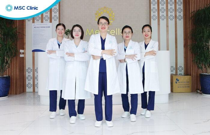 Đội ngũ y bác sĩ Phòng khám Đa khoa MSC