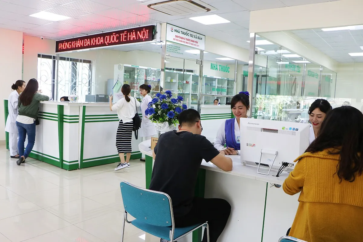 Cơ sở vật chất phòng khám đa khoa hà nội