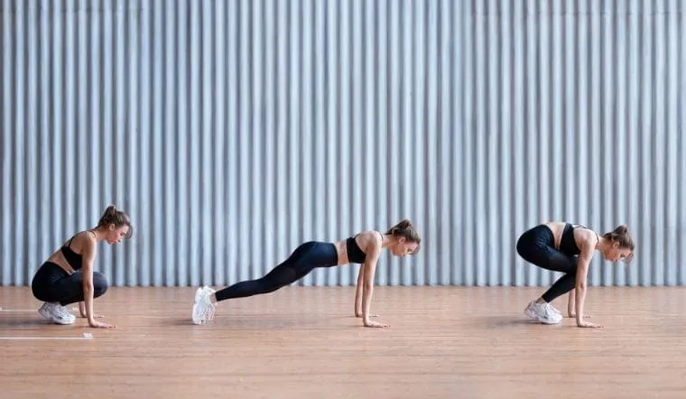 Cách làm giảm mỡ bụng dưới với bài tập Burpee