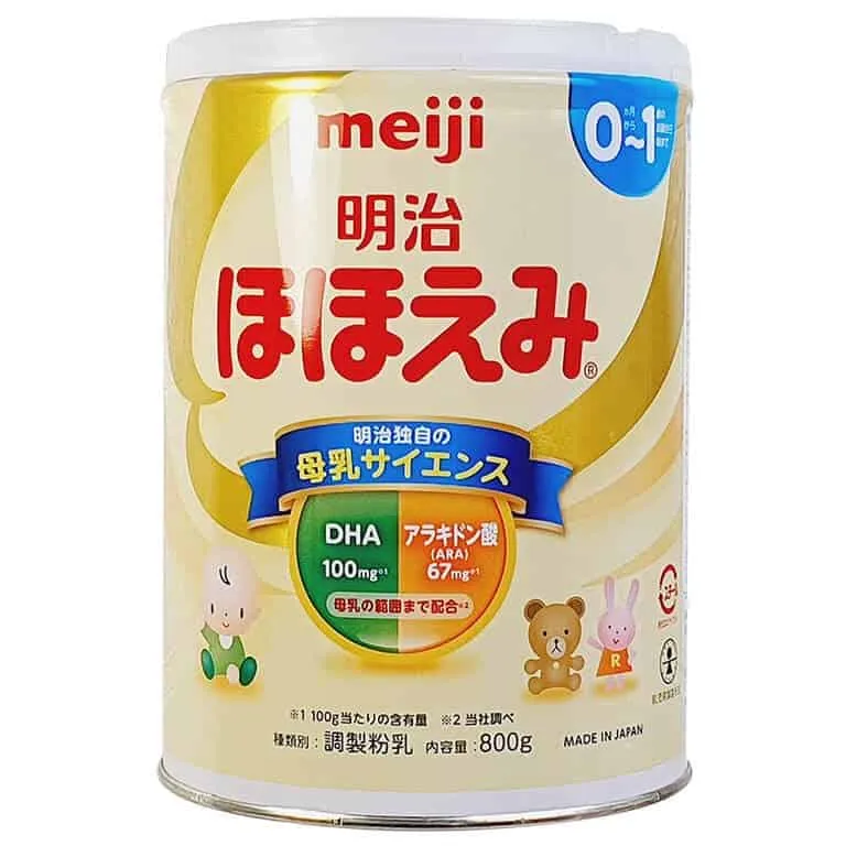 Sữa Meiji 0-1 tuổi