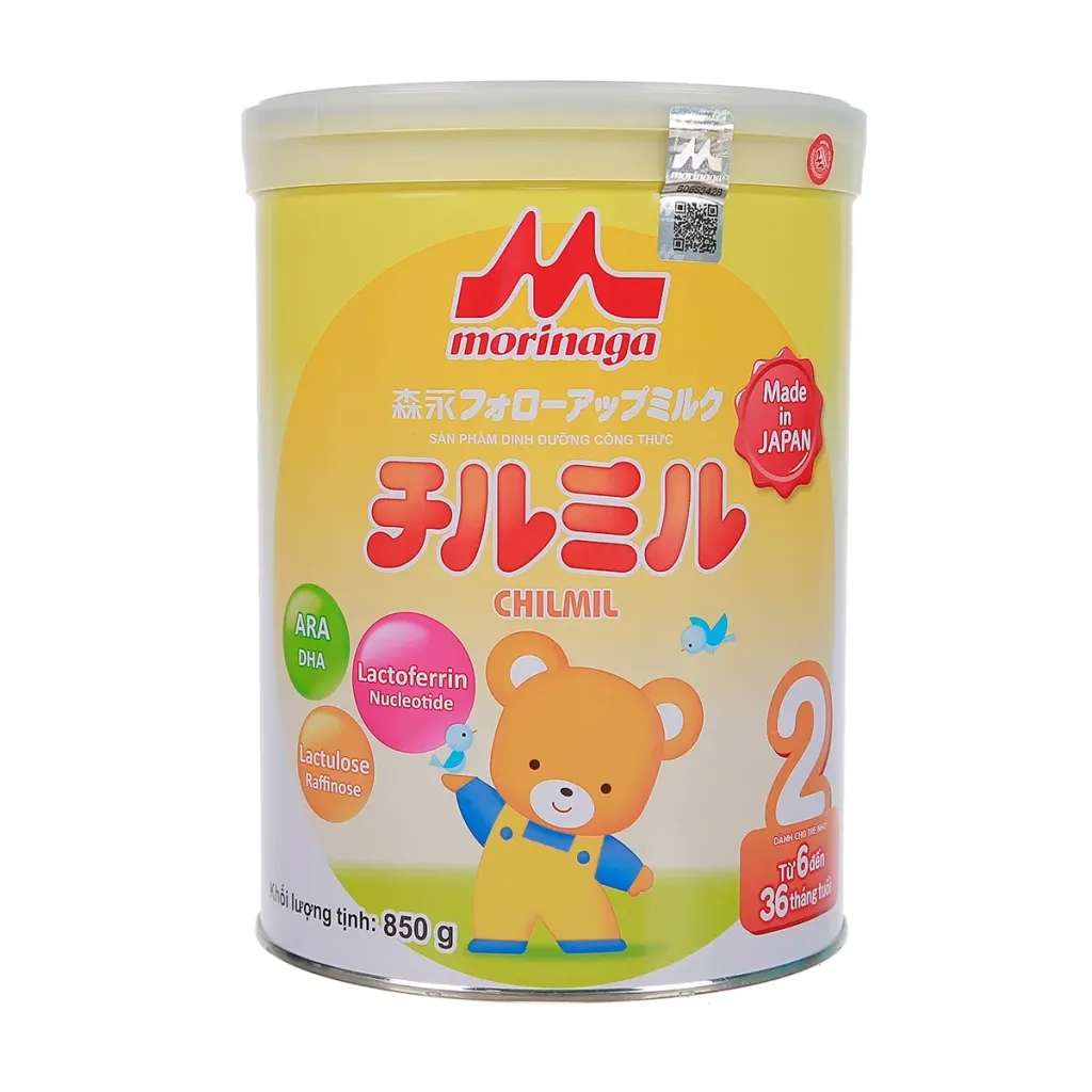 sữa morinaga số 2 cho bé 7 tháng tuổi