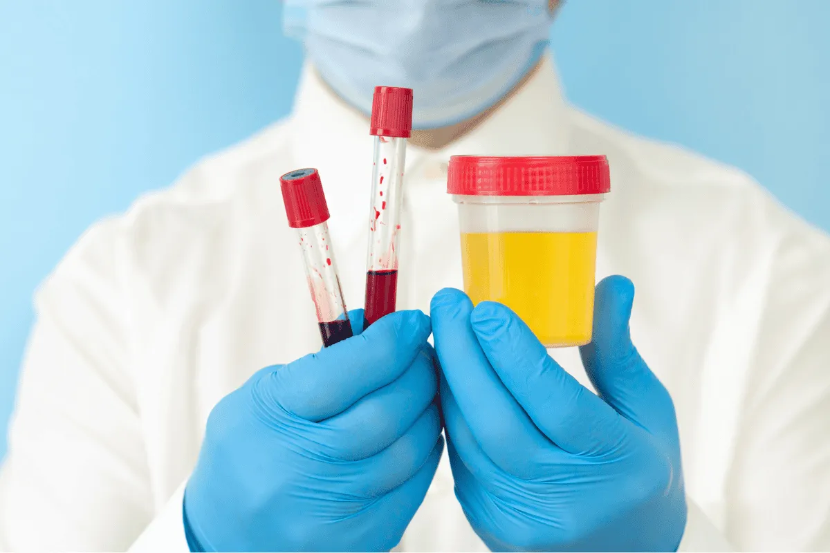 Xét nghiệm máu và nước tiểu cho mẹ bầu