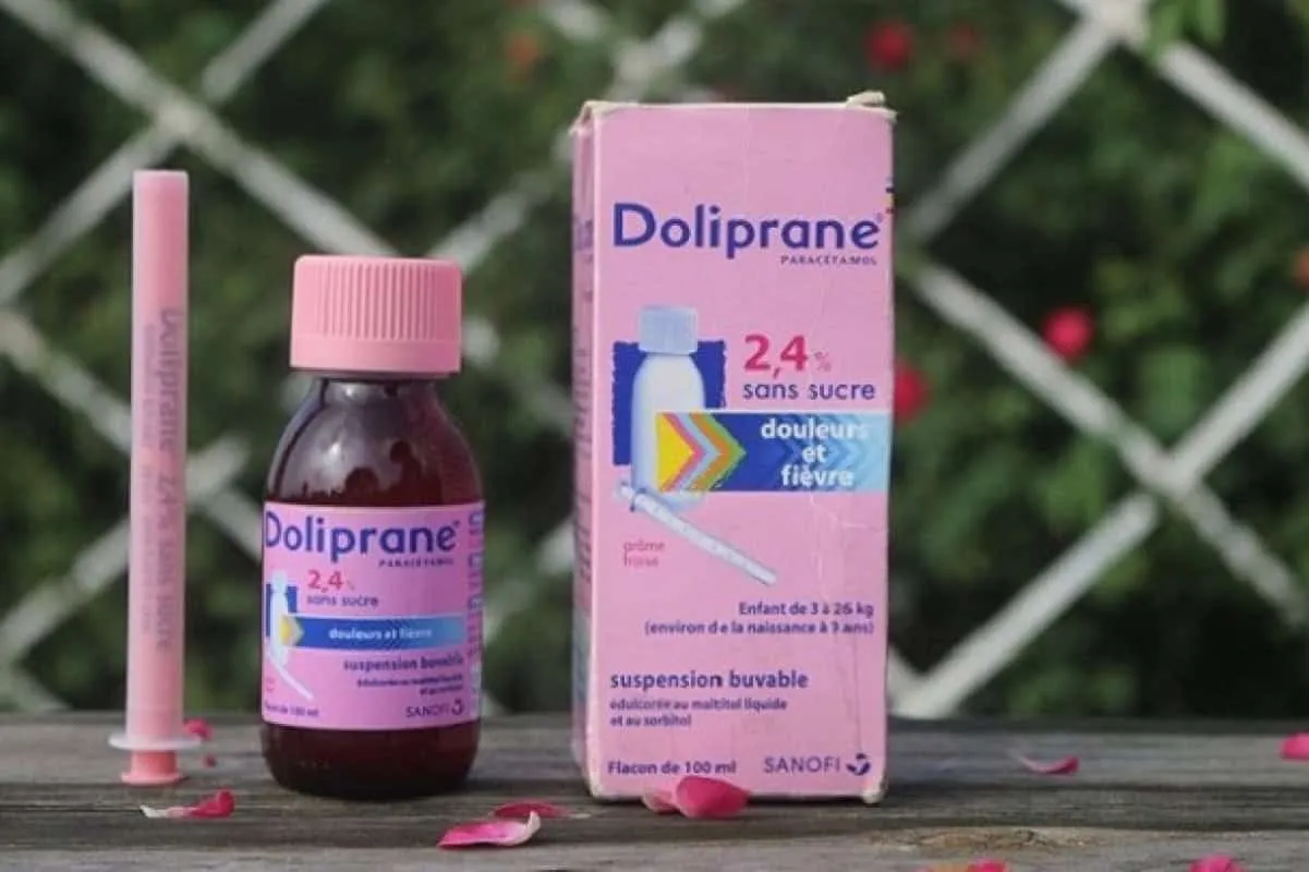 Cách dùng siro hạ sốt doliprane