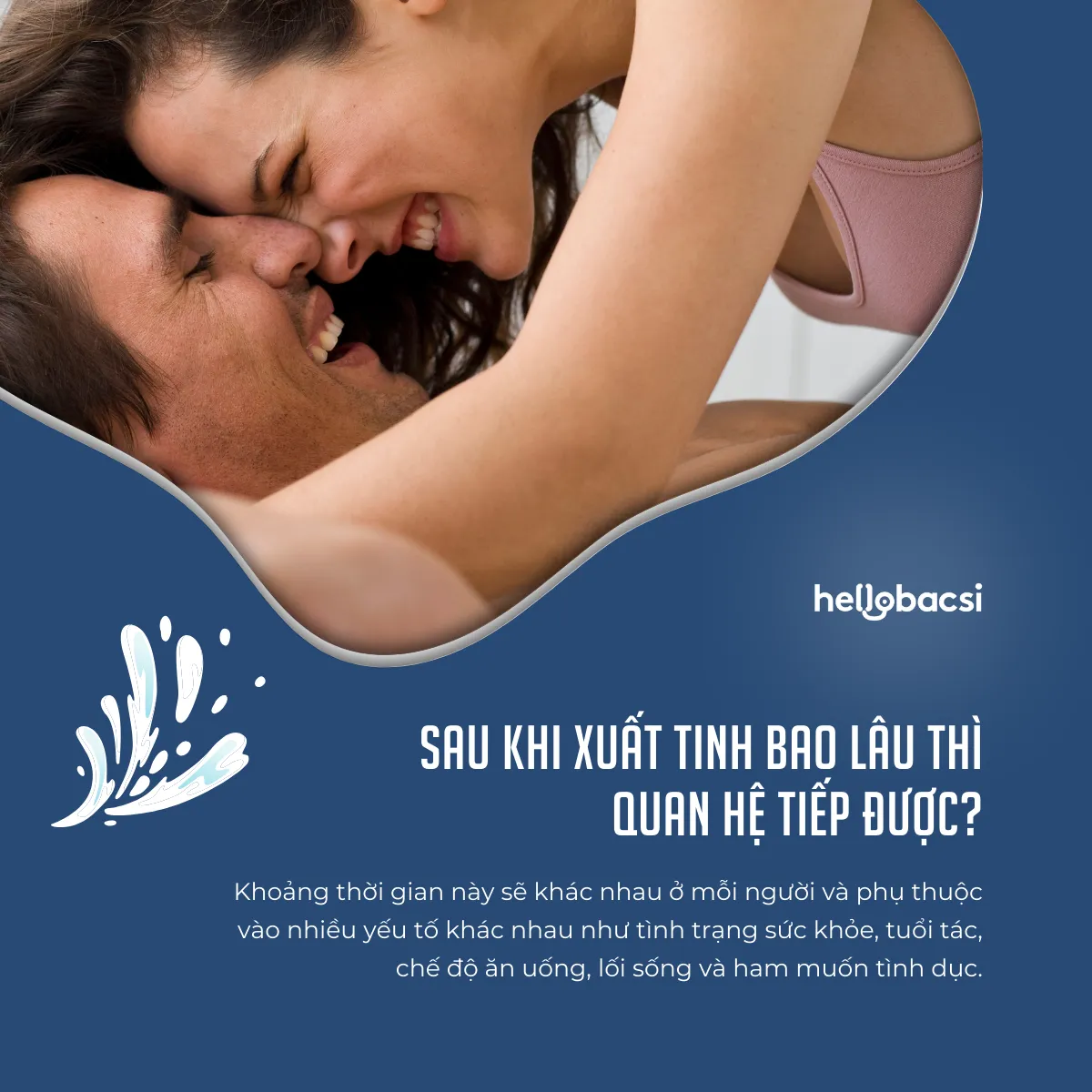 Sau khi xuất tinh bao lâu thì quan hệ tiếp được?