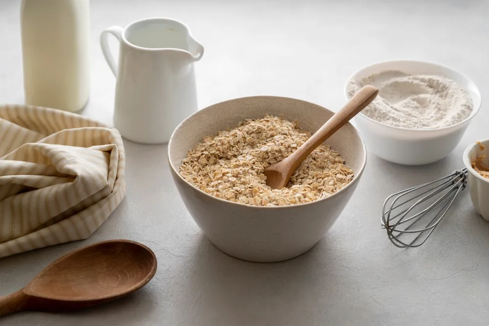 Cách làm bột gạo lứt giảm cân với yến mạch