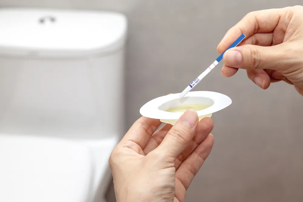 cách dùng que thử thai