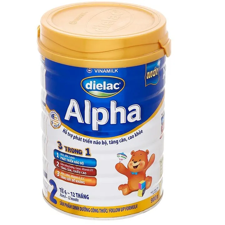 Sữa Diealac Alpha 2 cho bé