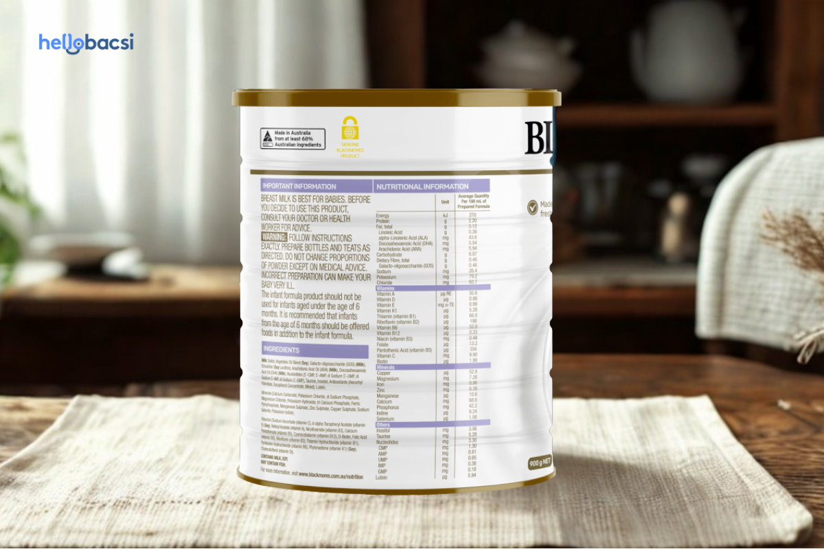 Sữa Blackmore số 2