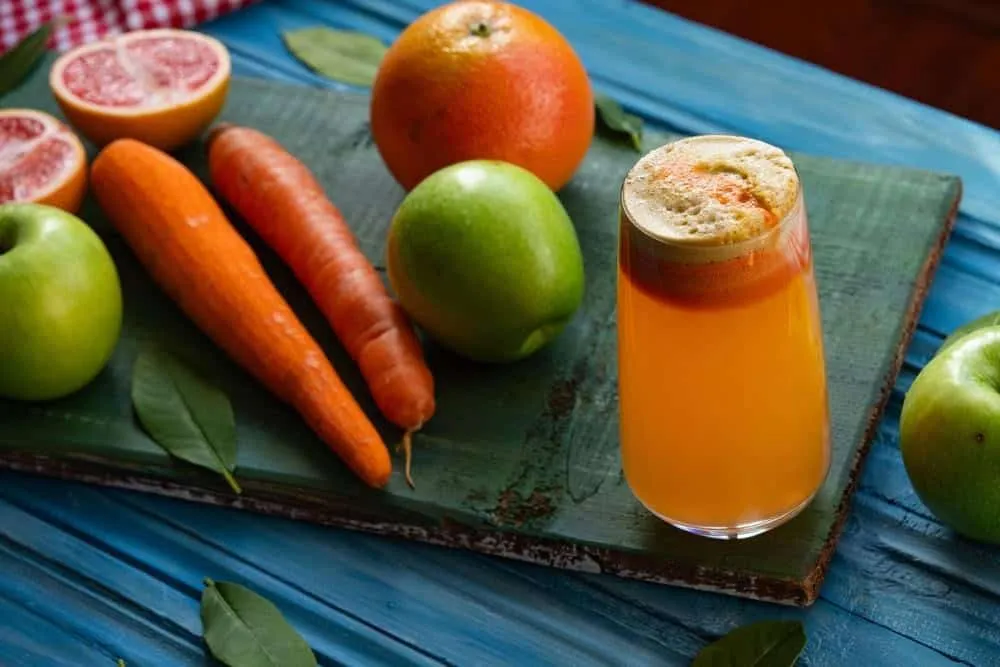 Nước ép táo mix với gì